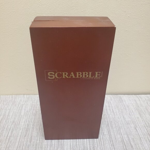 Scrabble Deluxe Wood Foldable Travel Edition, 2 to 4 players | WS Game Company - Picture 1 of 13